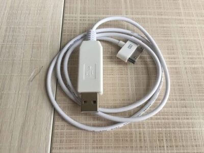 Custom DC 12V USB to 30Pin 1394 Firewire Charging Cable For iPod Mini 1st 2nd - Image 1 of 4