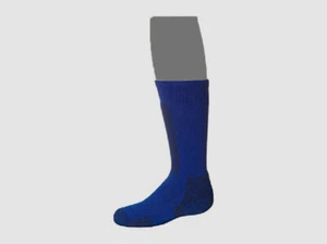 $25 Thorlos Kid Unisex Blue Logo Snow Thermal Cushioned 1-Pair Crew Sock Size M - Picture 1 of 1