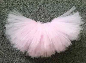 Girls pale pink tutu, pink skirt, pale pink skirt, Baby Pink - Picture 1 of 2