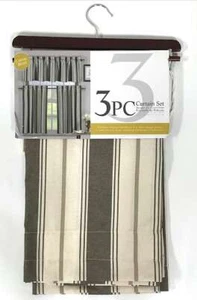 Duck River Brookline 3 Piece Kitchen Curtain Set NWOP - Picture 1 of 1