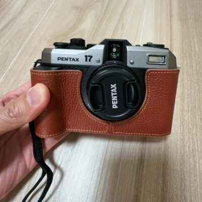 2025 Handmade Genuine Leather Half Camera Case Covers Protection For Pentax 17 - Image 1 of 4
