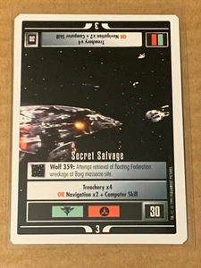  Star Trek CCG Beta WB 1995 Secret Salvage Wolf 359 - Bild 1 von 2
