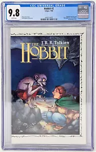 Cómics de El Hobbit #2 Eclipse 1990 CGC 9,8 casi nuevo/como nuevo Cubierta envolvente de Tolkien Wenzel - Imagen 1 de 9