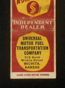 1940s Sovereign Service Gas Universal Motor Fuel Transportation Co. Wichita KS - Picture 1 of 1