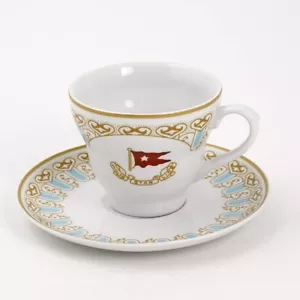 RMS Titanic authentisches Replikat Blisteria Teetasse & Untertasse Set vom offiziellen Verkäufer - Bild 1 von 4