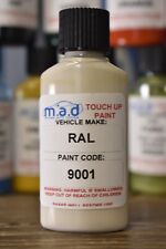 30ML TOUCH UP PAINT BOTTLE RAL 9001 SCRATCH CHIP