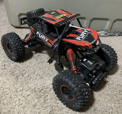 Fury RC Red Off Road Climbing Vehicle Violent Power 4.8V *No Remote Control* EUC - Image 1 of 4