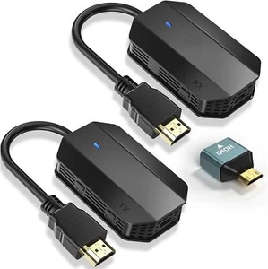 50M/30M HDMI Wireless Extender Video Transmitter & Receiver Kit TV Stick Share - Picture 1 of 16