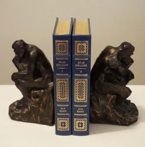 Atlas Shrugged - Volumes 1 and 2 by Ayn Rand 2000 Easton Press - Picture 1 of 11