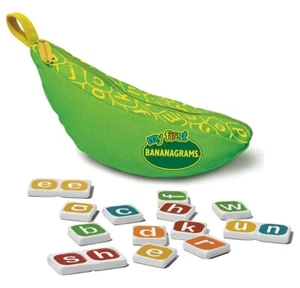 My First Bananagrams Word Tile Game Young Reading Skills Letters Educational 4+ - Picture 1 of 4