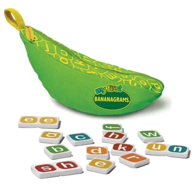 My First Bananagrams Word Tile Game Young Reading Skills Letters Educational 4+ - Image 1 of 4