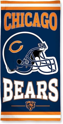 NFL Chicago Bears Beach Towel, NEW Cover