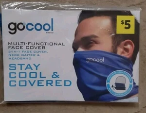 Go Cool Multifunktionale Gesichtsabdeckung 3 in 1 Bucht Halskühlung 10er Pack  - Bild 1 von 4