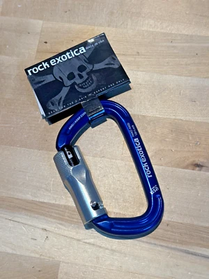 Rock Exotica RockD ANSI Carabiner - Rescue, Rope Access, Arborist