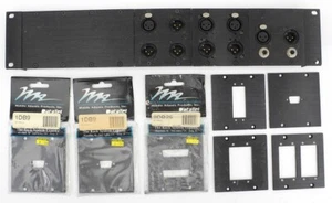 Panel de rack modular Middle Atlantic UCP con XLR, 1/4" y 7 paneles adicionales. UP - Imagen 1 de 1