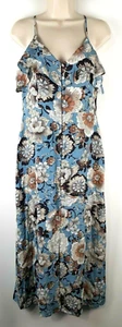 NWT Sanctuary Women's Isabella Floral Maxi Dress Size Small Modern Desert Rayon - Picture 1 of 11