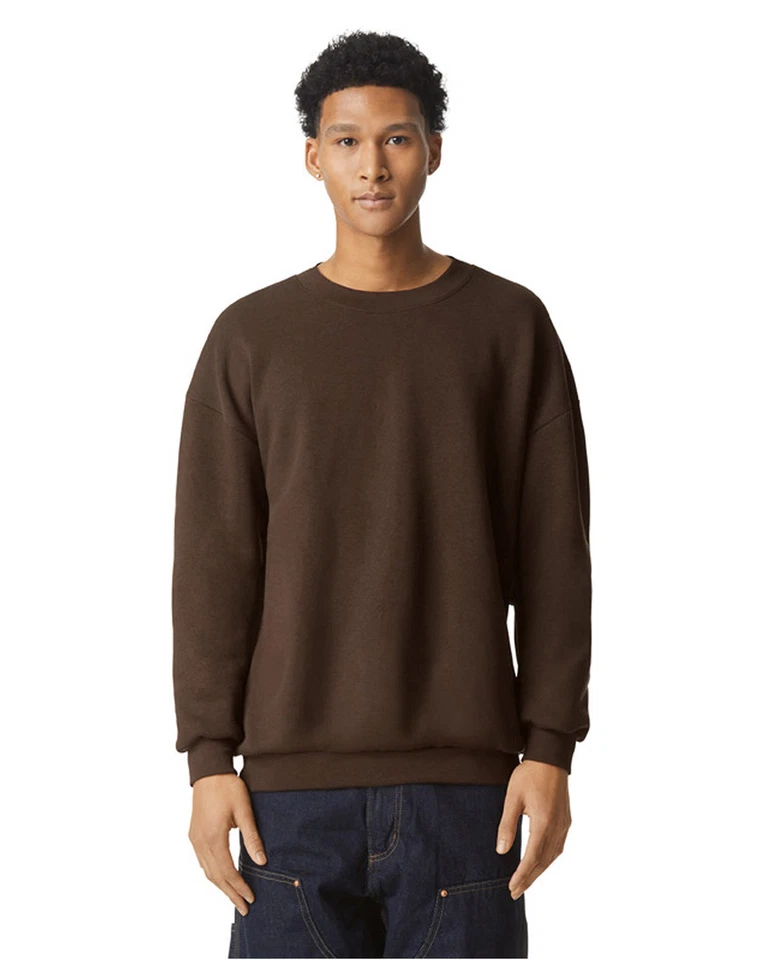American Apparel Unisex ReFlex Fleece Crewneck Sweatshirt - RF496 - Image 1 of 1