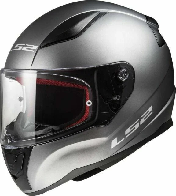 LS2 Rapid Motorcycle Helmet - Titanium, Size L