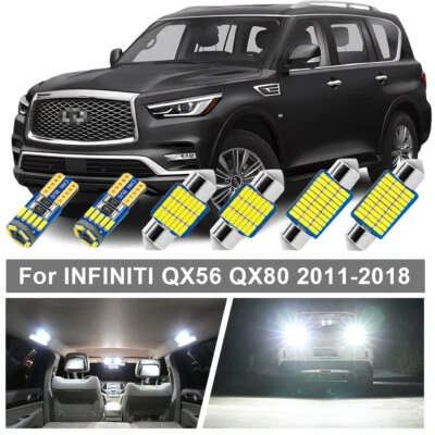 17X Interior LED Light Canbus Reverse Lights for INFINITI QX56 QX80 2011-2018 - Image 1 of 4