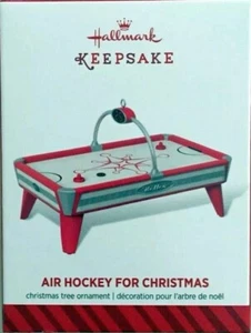 Hallmark 2014 Airhockey für Weihnachten Andenken Ornament MIB  - Bild 1 von 2