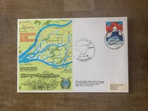 NETHERLANDS 1972 COVER RAFES SC3 RAF ESCAPING SOCIETY BIESBOSCH - Picture 1 of 2