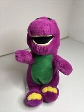 Vintage 1992 8" Barney the Purple Dinosaur Plush I love you, you love me!