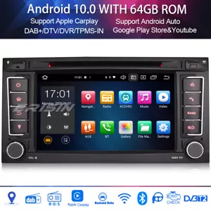 Android 12.0 Autoradio for VW Touareg T5 Multivan Transporter Carplay Octa Core - Bild 1 von 12