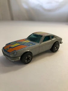 Vintage 1976 Hot Wheels Blackwall Z Whiz Silver Gray Datsun 240z Hong Kong 1/64 - Picture 1 of 6