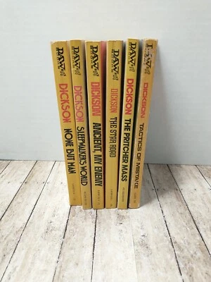 Gordon R. Dickson Lot of 6 Daw Books Tactics of Mistake Star Road Foto 1 de 4