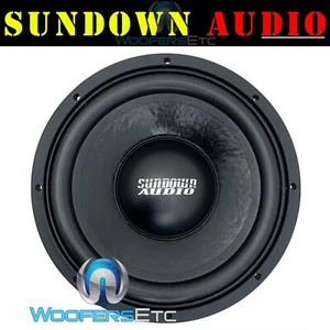 SUNDOWN AUDIO LCS 12 V2 D4 SUB 12" 300W RMS DUAL 4OHM SUBWOOFER BASS SPEAKER NEW - Picture 1 of 7