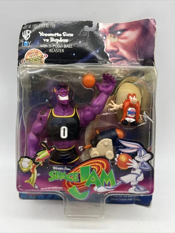 NEW SEALED SPACE JAM YOSEMITE SAM VS BUPKUS ACTION FIGURE SET 1996 WB TOY Cover