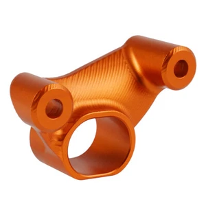 CNC Exhaust Hanger Pipe Muffler Mount Bracket Orange For KTM 790 Duke 2018-2023 - Picture 1 of 6
