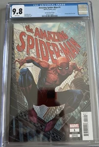 CGC 9.8 Amazing SpiderMan #1💥VARIANT💥Jim Cheung 1:50 Retailer Incentive! 2022 - Picture 1 of 3