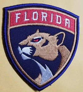 NHL Florida Panthers Embroidered Patch approx 2.75x3.25" - Picture 1 of 2