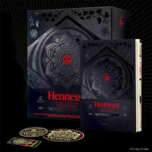 ๐จ OBEY Shepard Fairey Hennessy Limited Edition Deluxe Box Set โ Rare Art Collab - Picture 1 of 1