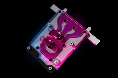 EK Water Blocks EK-Quantum Momentum ROG Rampage VI Encore D-RGB Monoblock - Acry - Image 1 of 4