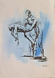 Henry Moore The Death of Mira Lithographie auf Bütten signiert iDr - Bild 1 von 4