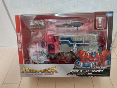 Transformers Legends LG35 Super Ginrai Optimus Prime Action Figure Takara Tomy - Image 1 of 4