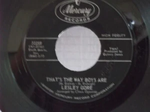 Lesley Gore,Mercury,"That's The Way Boys Are",US,7"45,60's girl pop rock,Mint - Picture 1 of 2