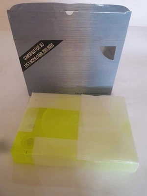 NOS PLAYSTATION ONE FAT CLEAR YELLOW SHELL  - Image 1 of 4