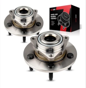 2 PCS 515072 Front Wheel Bearing Hub Assembly Compatible w/2002-2008 Dodge Ram - Picture 1 of 1