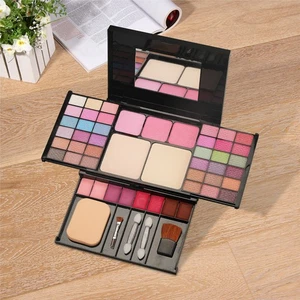 49 Farben Lidschattenpalette Makeup Set Etui Makeup Makeup Kosmetik Lippenstift - Bild 1 von 7