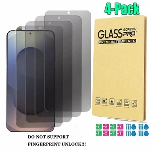 Samsung Galaxy A16/A15/A05S/A72 Privacy Screen Protector Anti-Spy Tempered Glass - Imagen 1 de 10