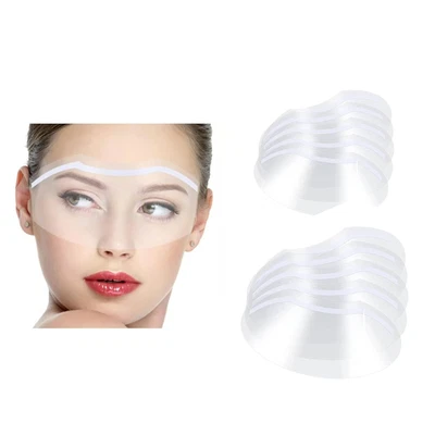 Clear Face Visors, 10 Pcs Eye Shield Plastic Face Shield Transparent Eyelash - Image 1 of 4
