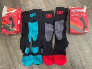 BootDoc Hotronic Power Fit Compression Socks PFI 50 (Size Medium) (M 7-8) (W 8-9 - Photo 1/3