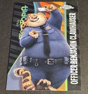 2025 Topps Chrome Disney Zootopia Oficial Benjamin Clawhauser #ZI-3 - Imagen 1 de 2
