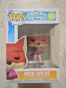 Funko Pop! Disney: Zootopia 2 - Nick Wilde - Collectable  - Picture 1 of 4