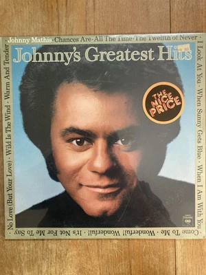 JOHNNY MATHIS Vinyl Johnny’s Greatest Hits   Columbia PC 34667 SEALED Mint 1977 - Image 1 of 3