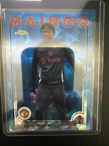2024-25 Topps Chrome Sapphire UCC Kobbie Mainoo Image Variation #29 Man United - Picture 1 of 1