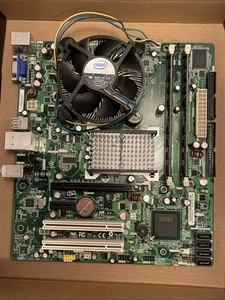 Intel DG31PR Motherboard Core2 E7400 2.80GHz 4GB DDR2 (2x2GB) I/O Plate NO HDD - Zdjęcie 1 z 8